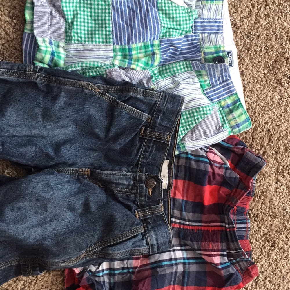 3 pairs of shorts